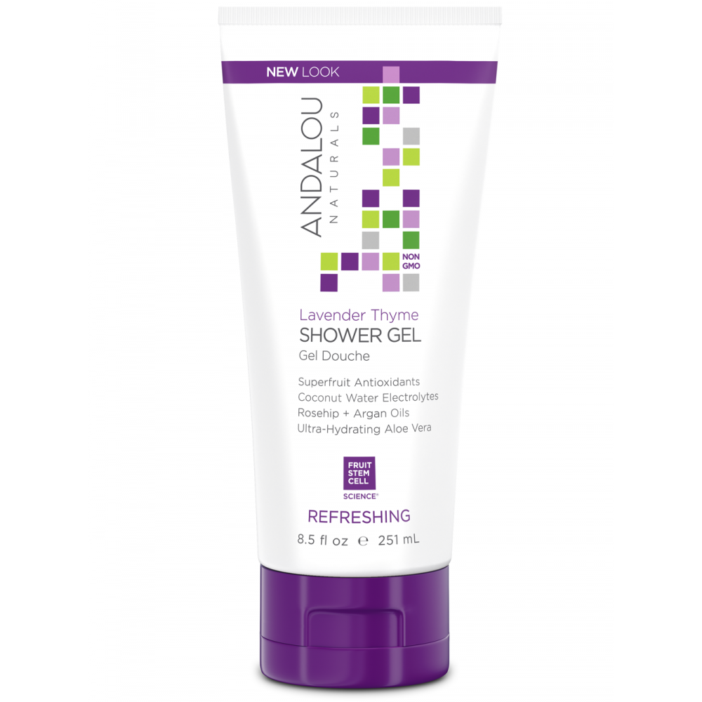 Andalou Naturals-Lavnder Thyme Refreshing Shower Gel