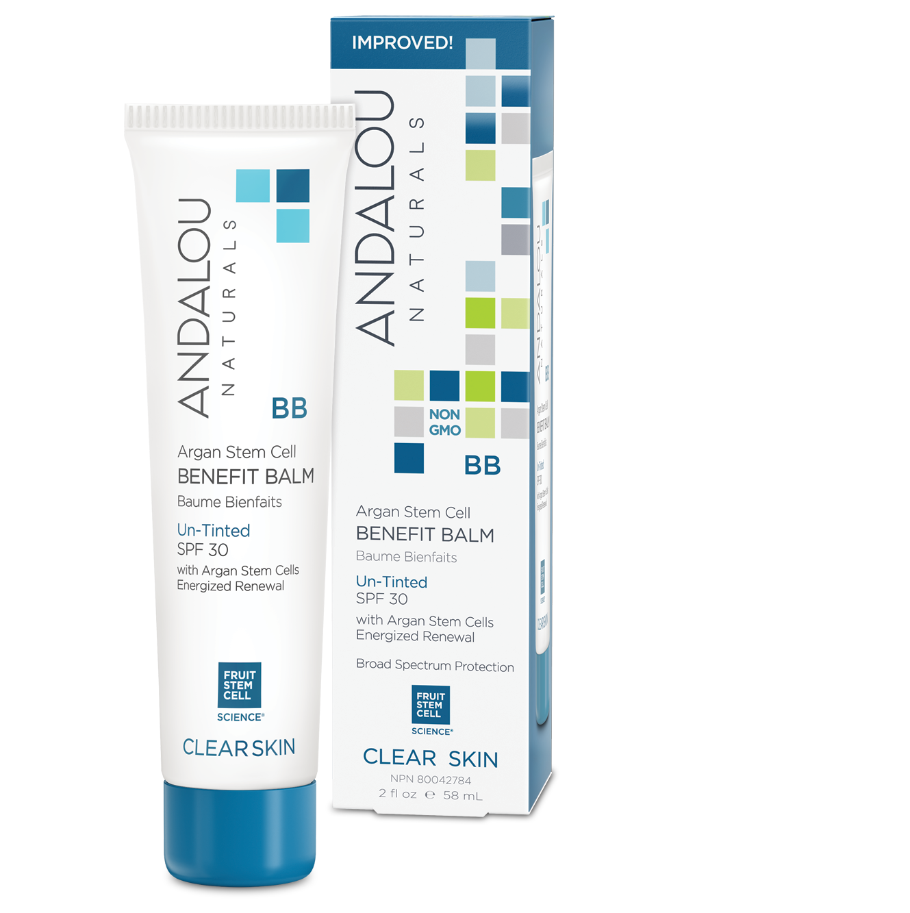 Argan Stem Cell BB Un-Tinted SPF30 - Camomile Beauty - Green Natural Cruelty-free Beauty Shop