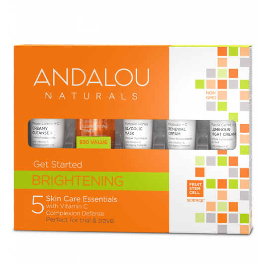 Brightening Get Started Kit - Camomile Beauty - Green Natural Cruelty-free Beauty Shop