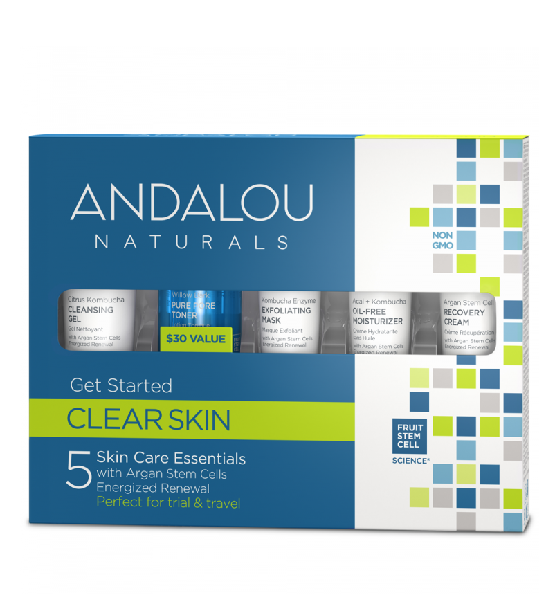 Clear Skin Get Started Kit - Camomile Beauty - Green Natural Cruelty-free Beauty Shop