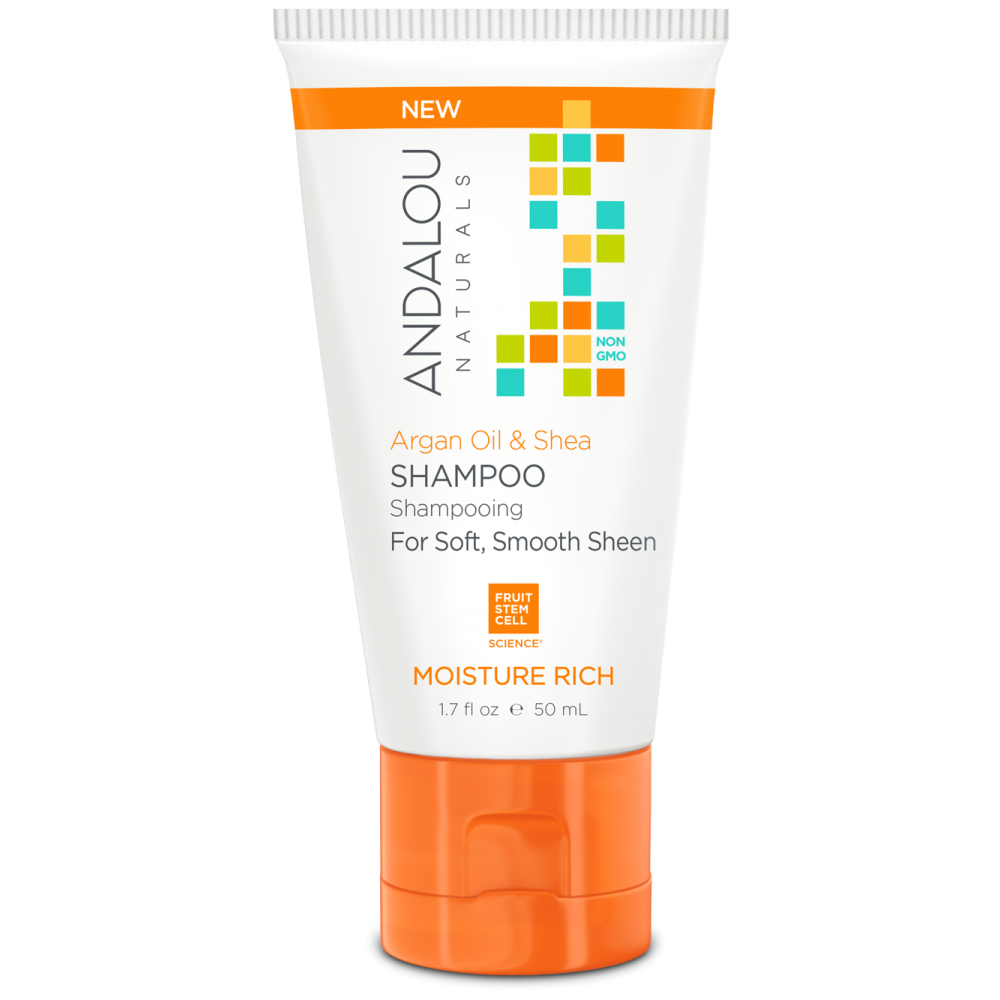 Andalou-Argan Oil & Shea Moisture Rich Shampoo