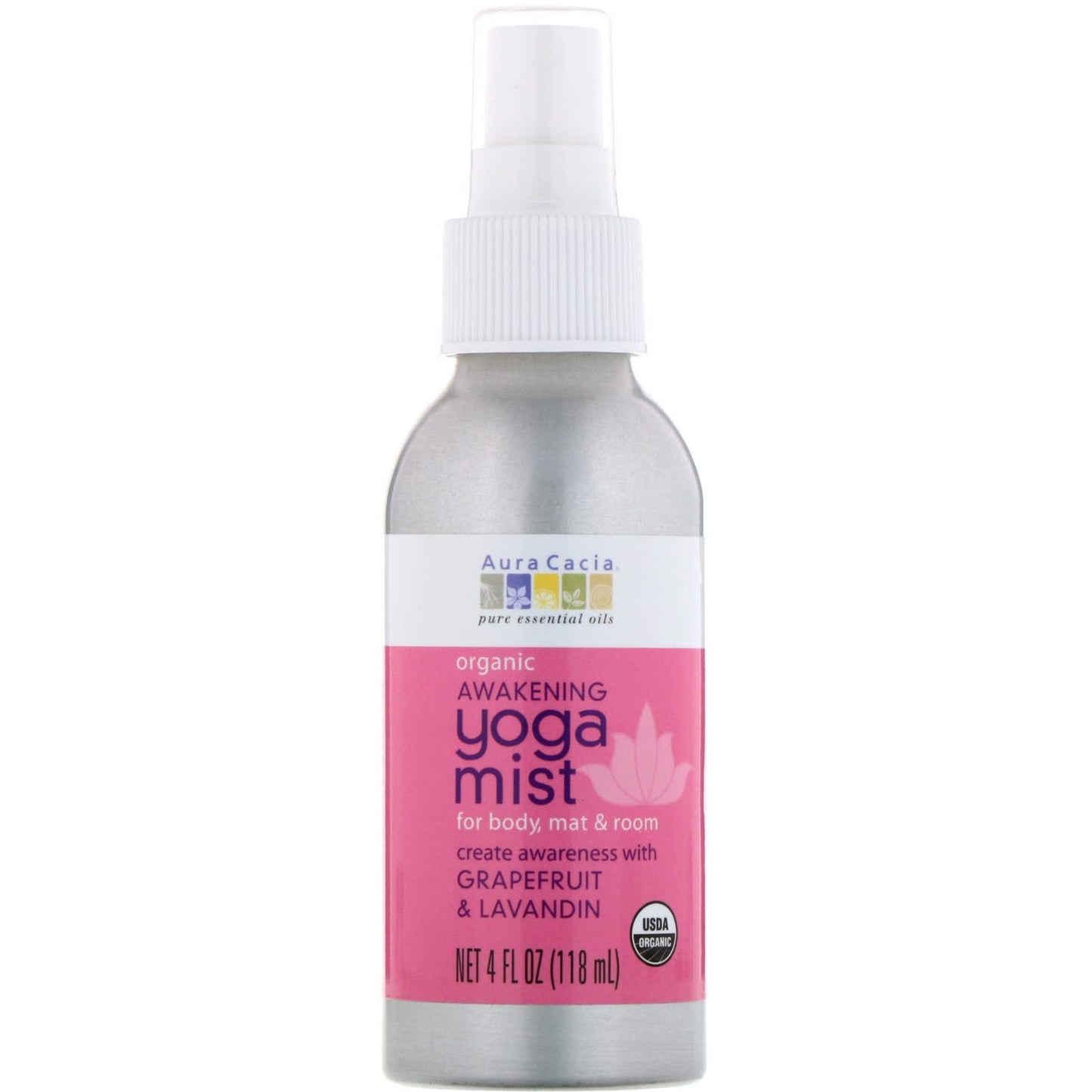 Aura Cacia - Awakening Yoga Mist - Grapefruit & Lavandin