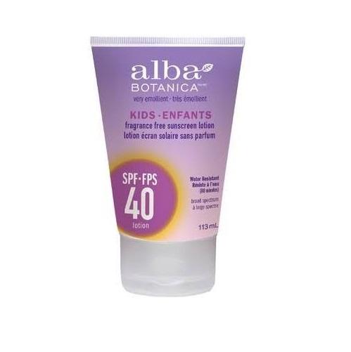 Alba Botanica - Kids Sunscreen Lotion SPF40