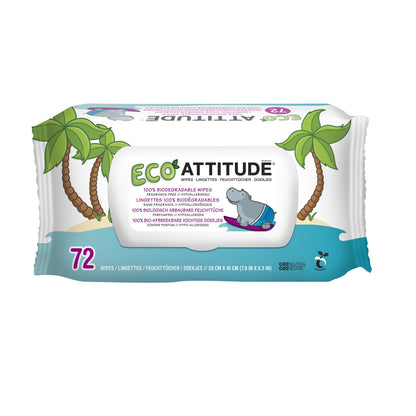 100% Biodégradables Eco Baby Wipes - Camomile Beauty - Green Natural Cruelty-free Beauty Shop