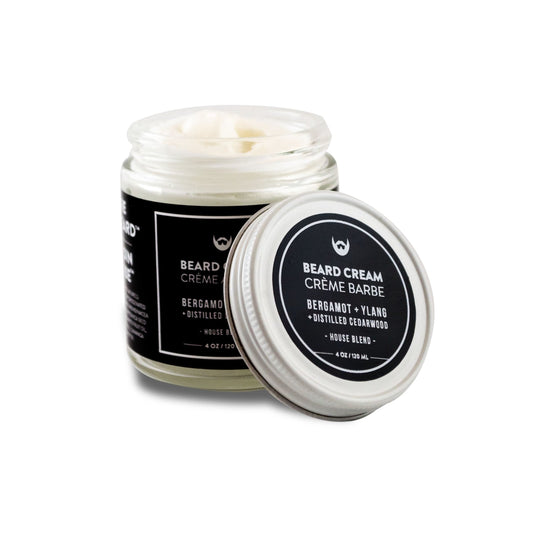 Beard Cream - Bergamot, Ylang, Cedar - Camomile Beauty - Green Natural Cruelty-free Beauty Shop