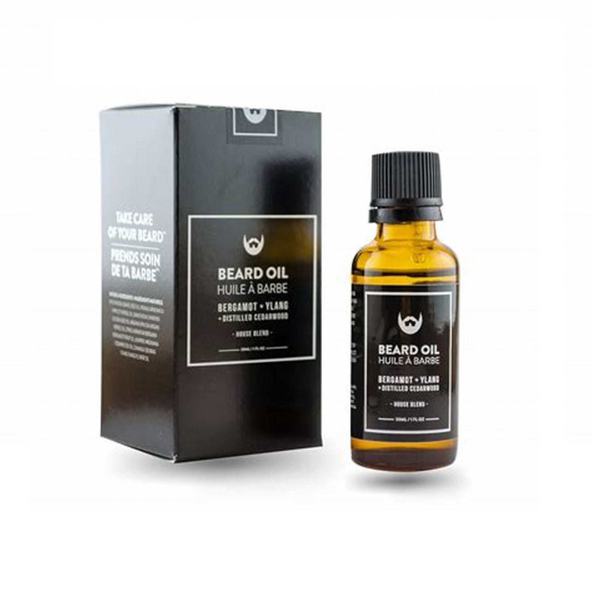 Beard Oil: Bergamot, Ylang, Cedar - Camomile Beauty - Green Natural Cruelty-free Beauty Shop