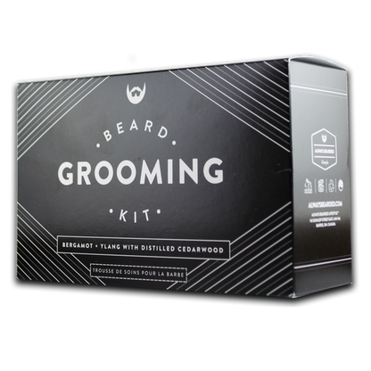 Beard Grooming Kit - Bergamot & Ylang - Camomile Beauty - Green Natural Cruelty-free Beauty Shop