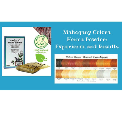 Colora Henna-Natural Organic Hair Treatment Conditioner & Thickener (60g)