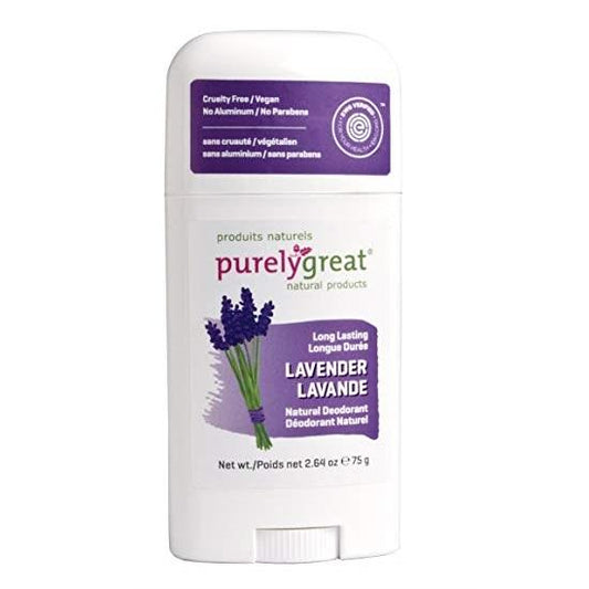 Purely Great-Natural Deodorant Stick - Lavender