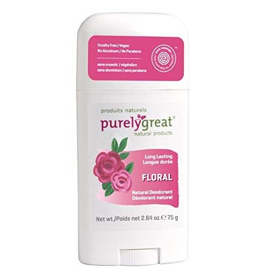 Purely Great-Natural Deodorant Stick - Floral