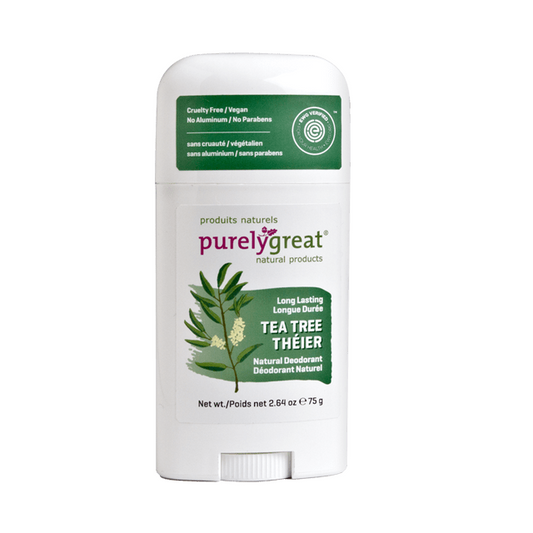 Purely Great-Natural Deodorant Stick - Tea Tree