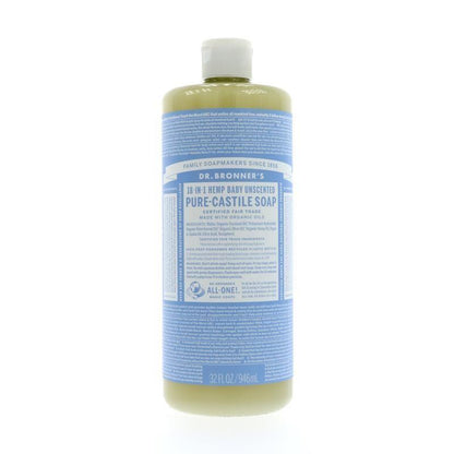 Dr. Bronner-Baby-Unscented Pure-Castile Liquid