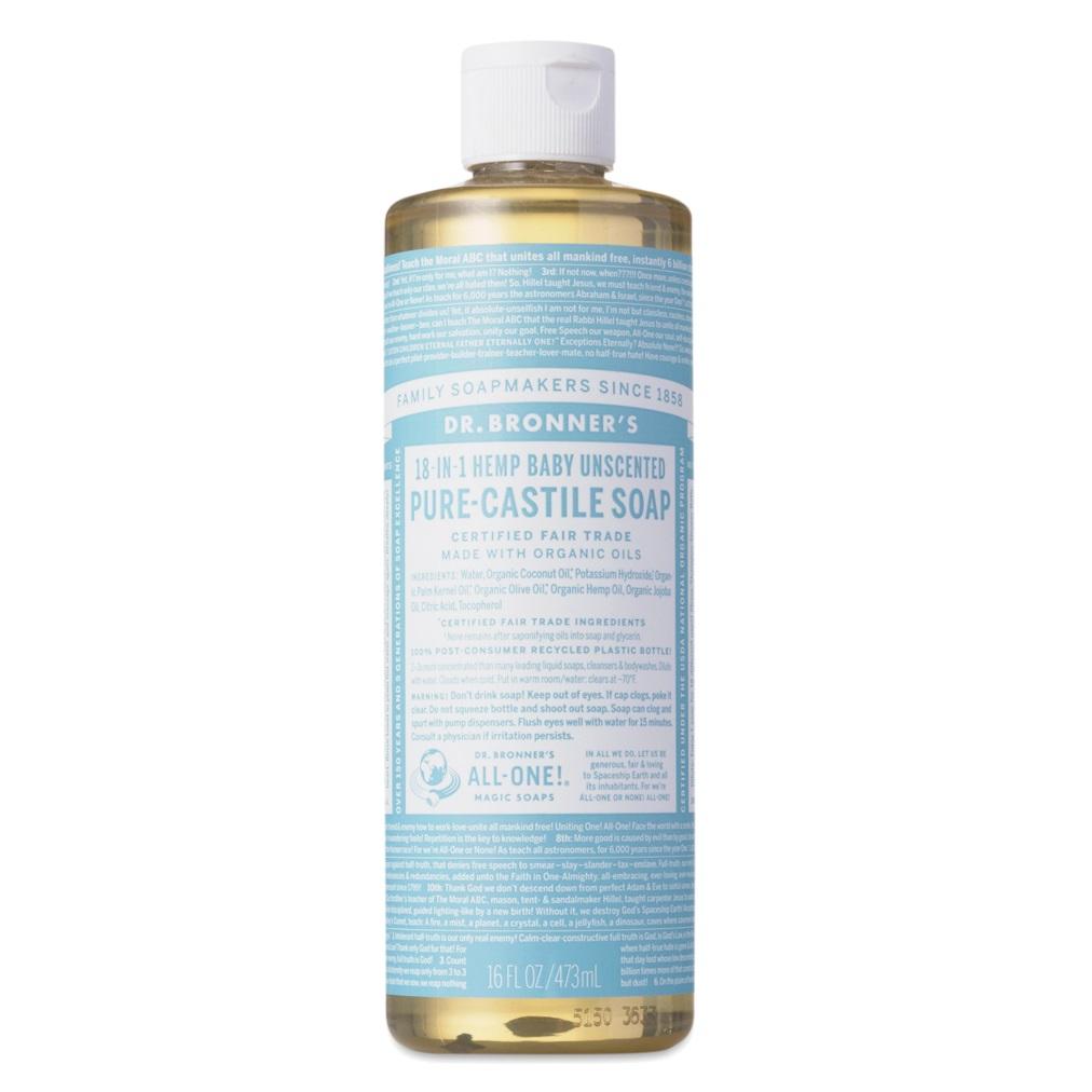 Dr. Bronner-Baby-Unscented Pure-Castile Liquid