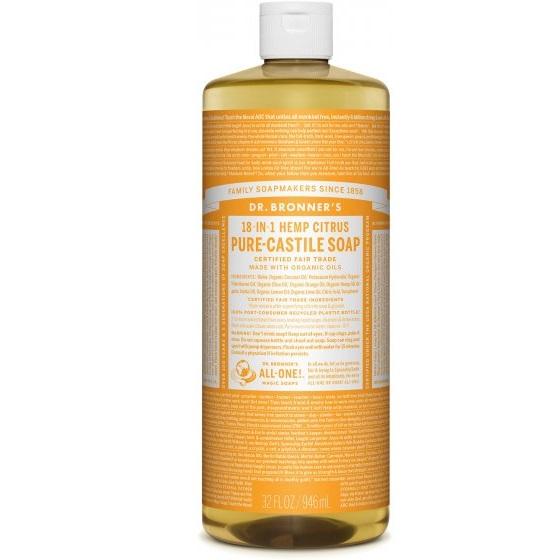 Dr. Bronner-Citrus Pure-Castile Liquid Soap