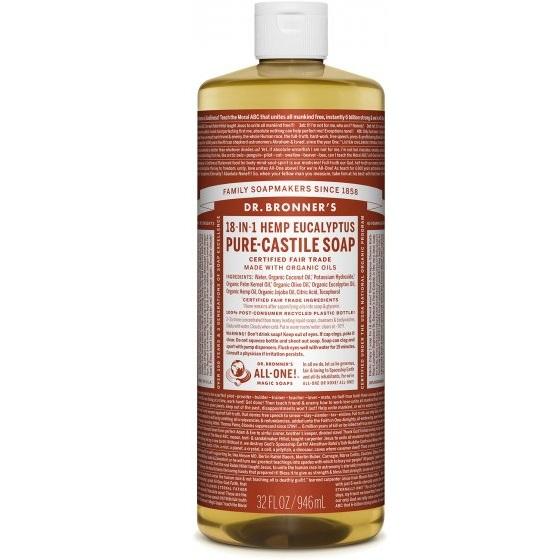 Dr. Bronner-Eucalyptus Pure-Castile Liquid Soap