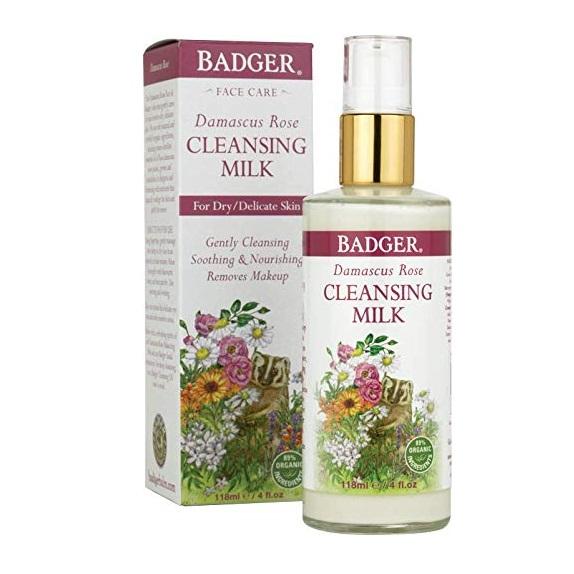 BADGER BALMS-Rose Cleansing Milk
