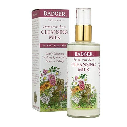 BADGER BALMS-Rose Cleansing Milk