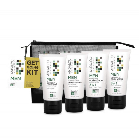 ANDALOU-Men Get Going Kit 