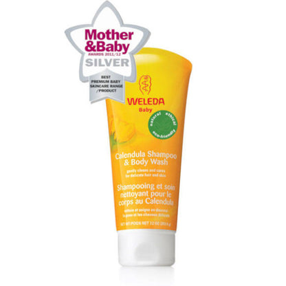 Calendula Shampoo and Body Wash - Camomile Beauty - Green Natural Cruelty-free Beauty Shop