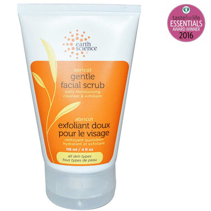 Apricot Gentle Facial Scrub - Camomile Beauty - Green Natural Cruelty-free Beauty Shop