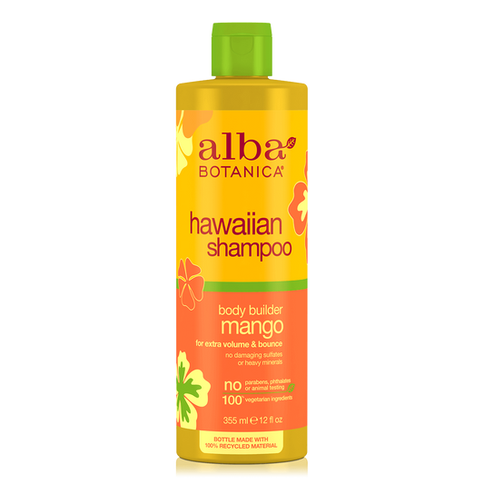 Alba Botanica Hawaiian Shampoo Body Builder Mango