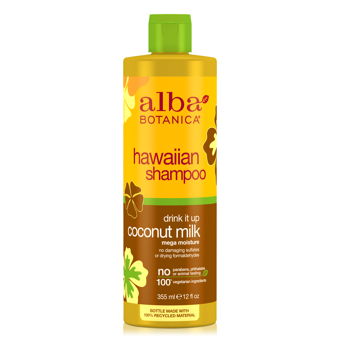 Alba Botanica Hawaiian Shampoo Drink it Up Coconut Milk