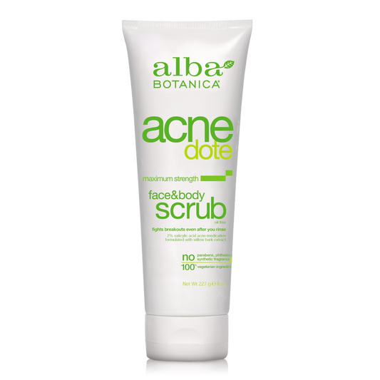 Acnedote Face & Body Scrub - Camomile Beauty - Green Natural Cruelty-free Beauty Shop