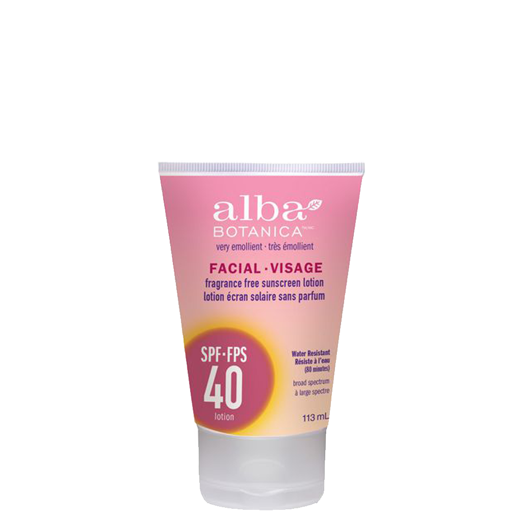 Alba Botanica Very Emollient Facial Sunscreen SPF 40