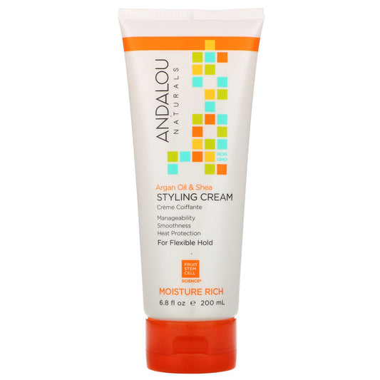 Andalou Naturals-Hair Styling - Argan Oil & Shea Moisture Rich Styling Crème