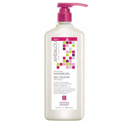 1000 Roses Soothing Shower Gel - Camomile Beauty - Green Natural Cruelty-free Beauty Shop