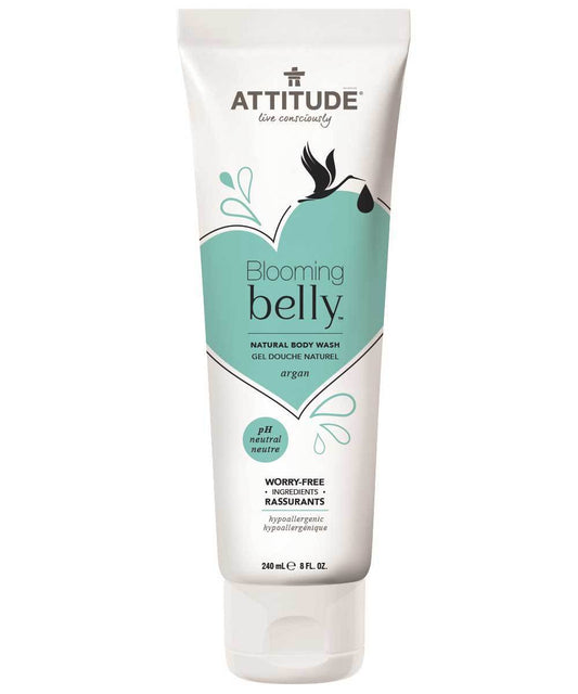 Blooming Belly - Natural Body Wash - Argan - Camomile Beauty - Green Natural Cruelty-free Beauty Shop