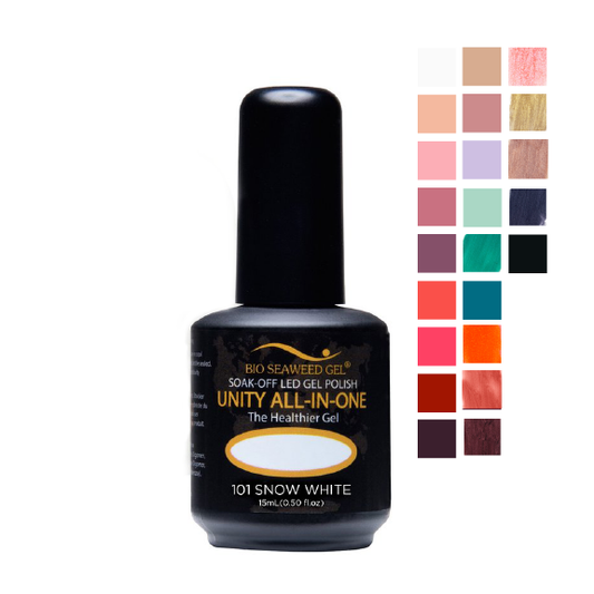 Bio Seaweed Unity All-in-One Color Gel Polish - Camomile Beauty - Green Natural Cruelty-free Beauty Shop
