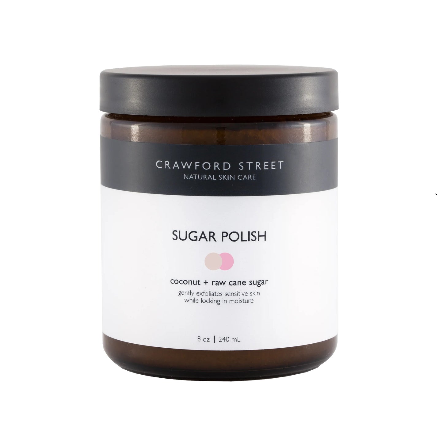 Crawford Street Skin Care - Sugar Polish - Coconut_Raw Cane Sugar_240ml