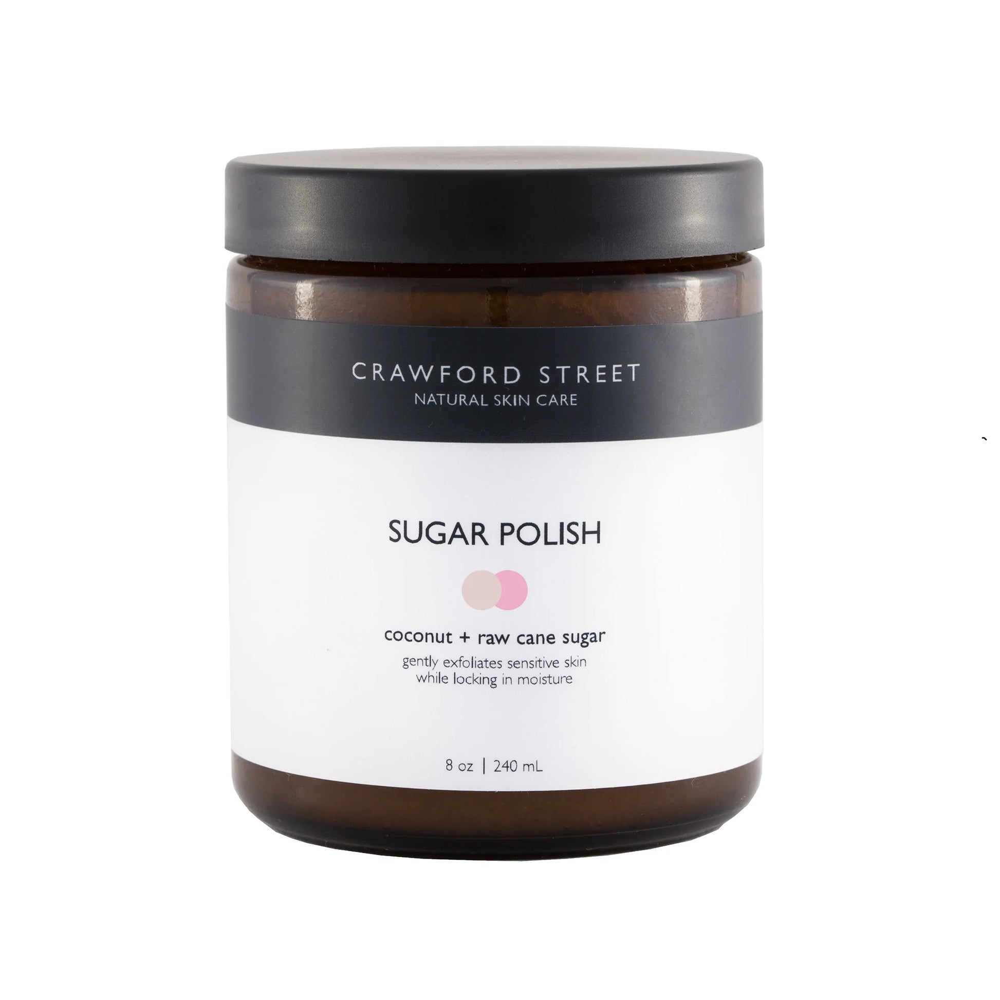 Crawford Street Skin Care - Sugar Polish - Coconut_Raw Cane Sugar_240ml