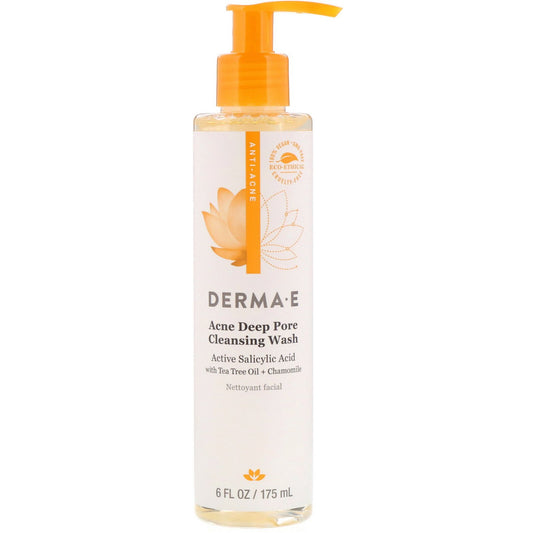 Derma E - Acne Deep Pore Cleansing Wash