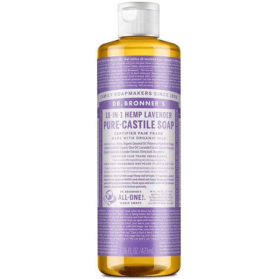 Dr. Bronner-Lavender Pure-Castile Liquid Soap