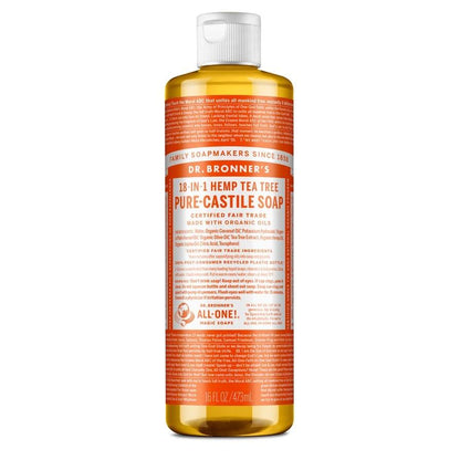 Dr. Bronner-Tea Tree Pure-Castile Liquid Soap