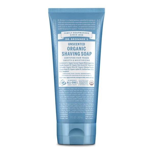 Dr. Bronner - Unscented Shaving Gel