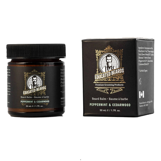 Educated Beards - Beard Balm - Peppermint Cedarwood_50ml