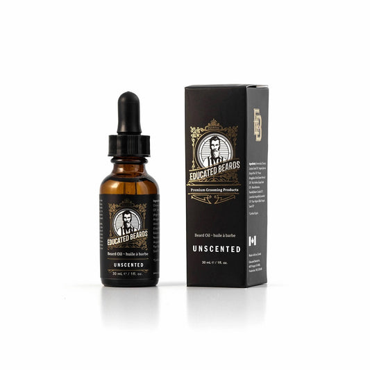Educated Beards - Beard Oil - Unscented_30m