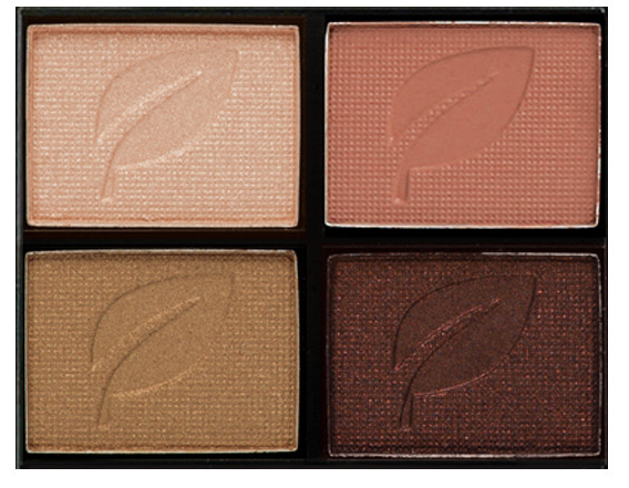 Eyeshadow Quads - Camomile Beauty - Green Natural Cruelty-free Beauty Shop