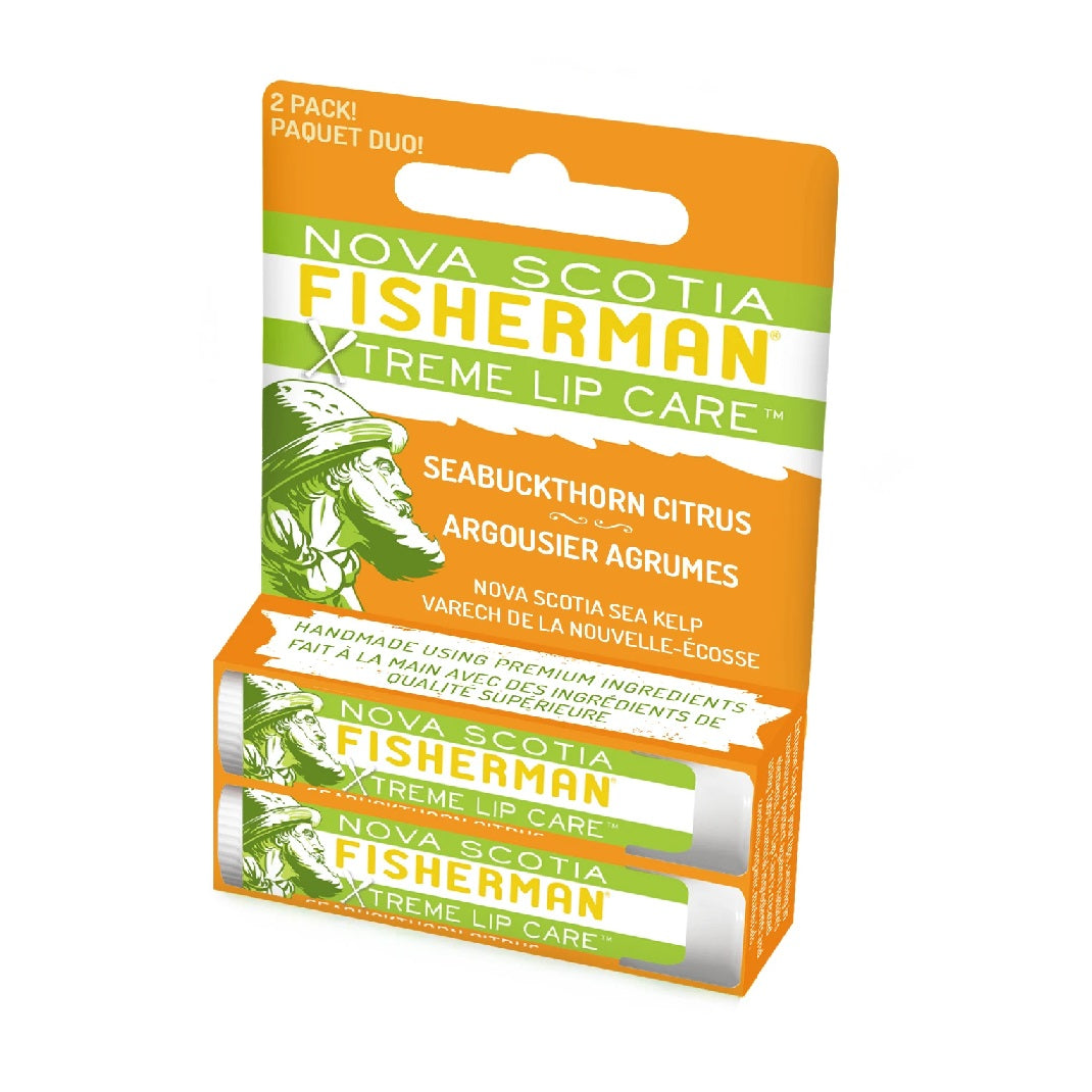NS Fisherman - Lip Balm Duo - Seabuckthorn & Citrus