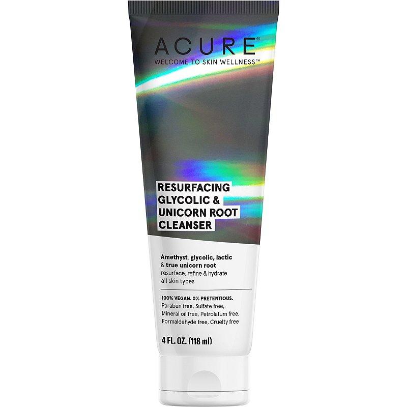P-111720-Acure-Resurfacing Glycolic + Unicorn Cleanser