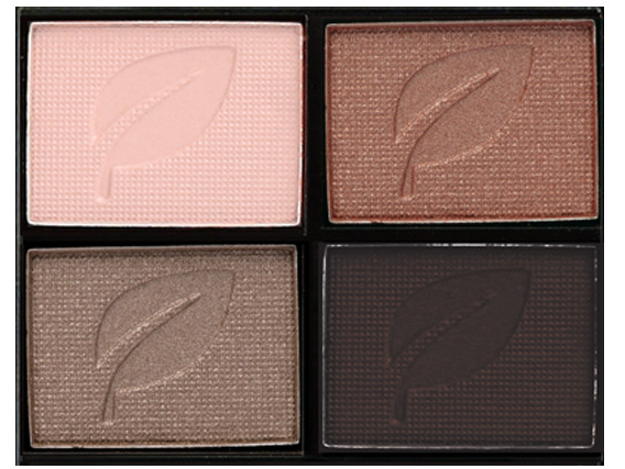 Eyeshadow Quads - Camomile Beauty - Green Natural Cruelty-free Beauty Shop