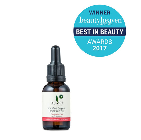 Certified Organic Rosehip Oil - Camomile Beauty - Green Natural Cruelty-free Beauty Shop