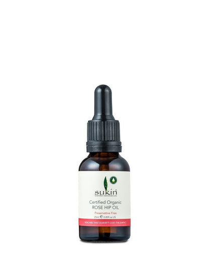 Certified Organic Rosehip Oil - Camomile Beauty - Green Natural Cruelty-free Beauty Shop