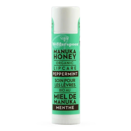 Wedderspoon - Organic Manuka Lip Balm - Peppermint