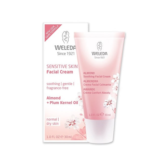 Almond Soothing Facial Cream - Camomile Beauty - Green Natural Cruelty-free Beauty Shop