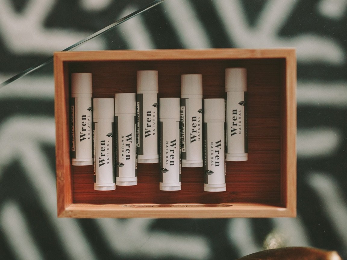 Coconut Oil Lip Balm - Cinnamon Vanilla - Camomile Beauty - Green Natural Cruelty-free Beauty Shop