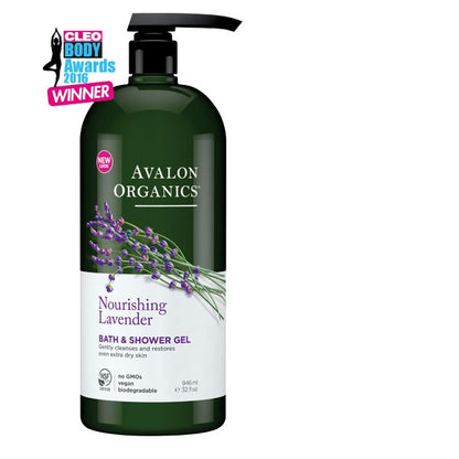 Gel douche et bain à la lavande